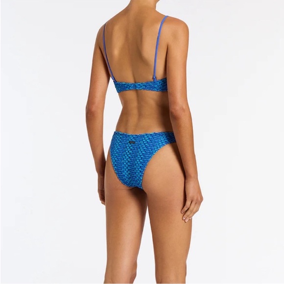 NWT Triangl Mica Nayarit Blue Bikini - Picture 2 of 8